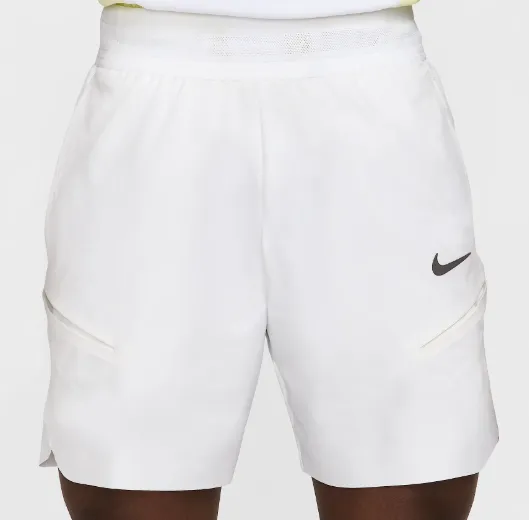 Nike Men's Court Slam Dri-FIT Tennis Shorts - White Clothing Nike Men