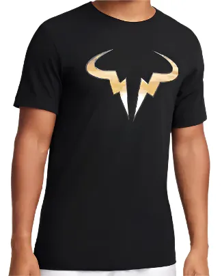 Nike Men's Winter Rafa T-Shirt - Black Clothing Nike Men