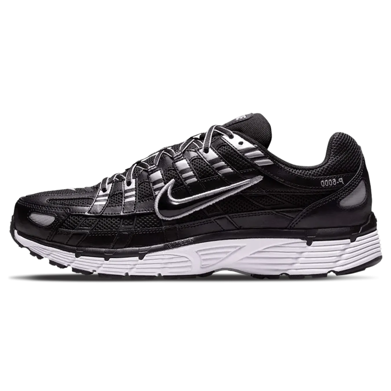 Nike P-6000 'Black Metallic Silver' nike p6000 lightweight trainers for everyday wear