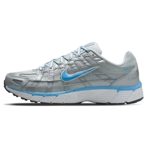 Nike P-6000 'Metallic Platinum University Blue' nike p6000 lightweight trainers for everyday wear