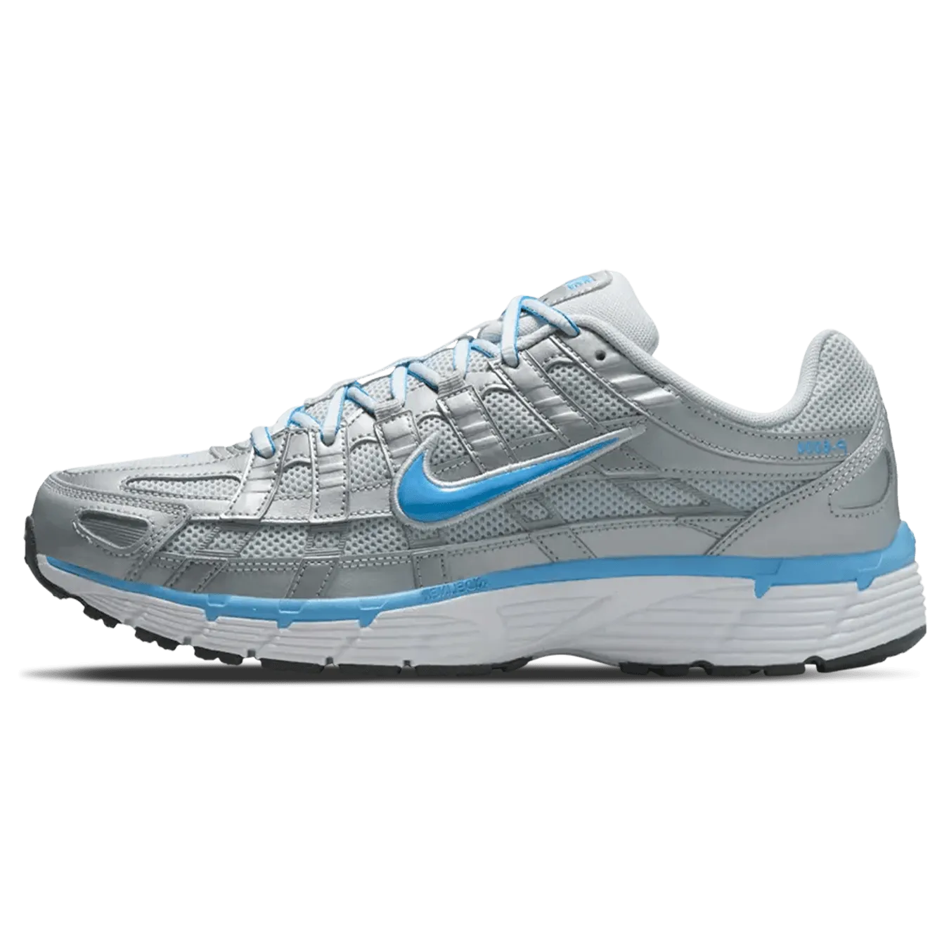 Nike P-6000 'Metallic Platinum University Blue' nike p6000 lightweight trainers for everyday wear