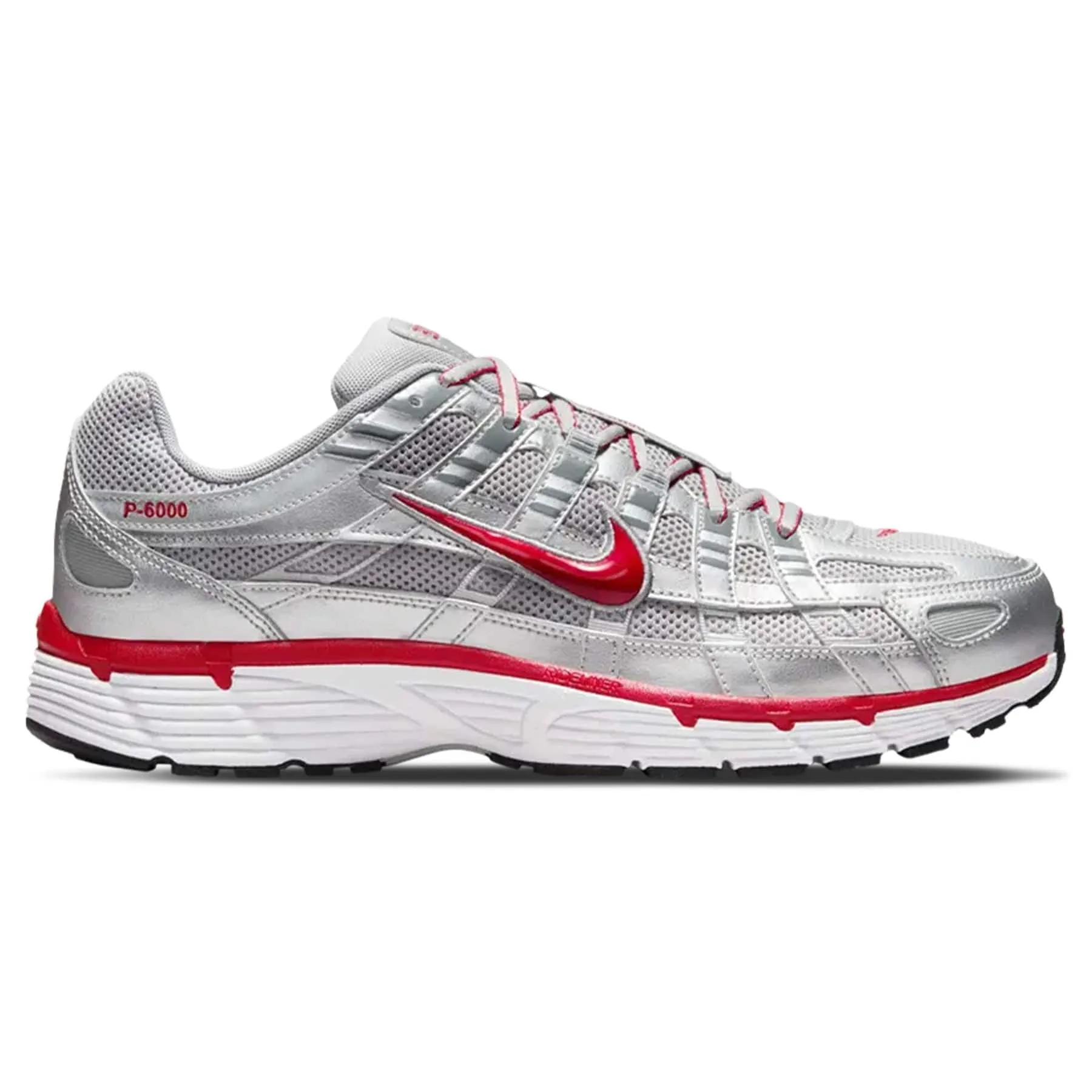 Nike P-6000 'Metallic Silver Gym Red' P6000 edition