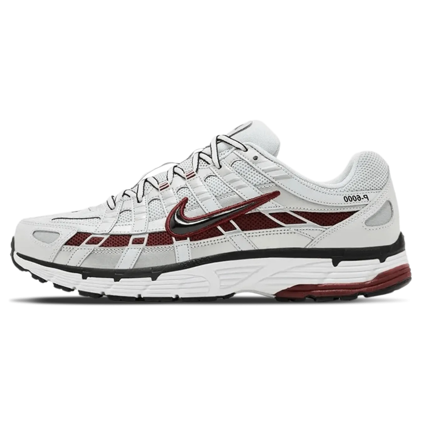 Nike P-6000 'Pure Platinum Team Red' nike p6000 lightweight trainers for everyday wear