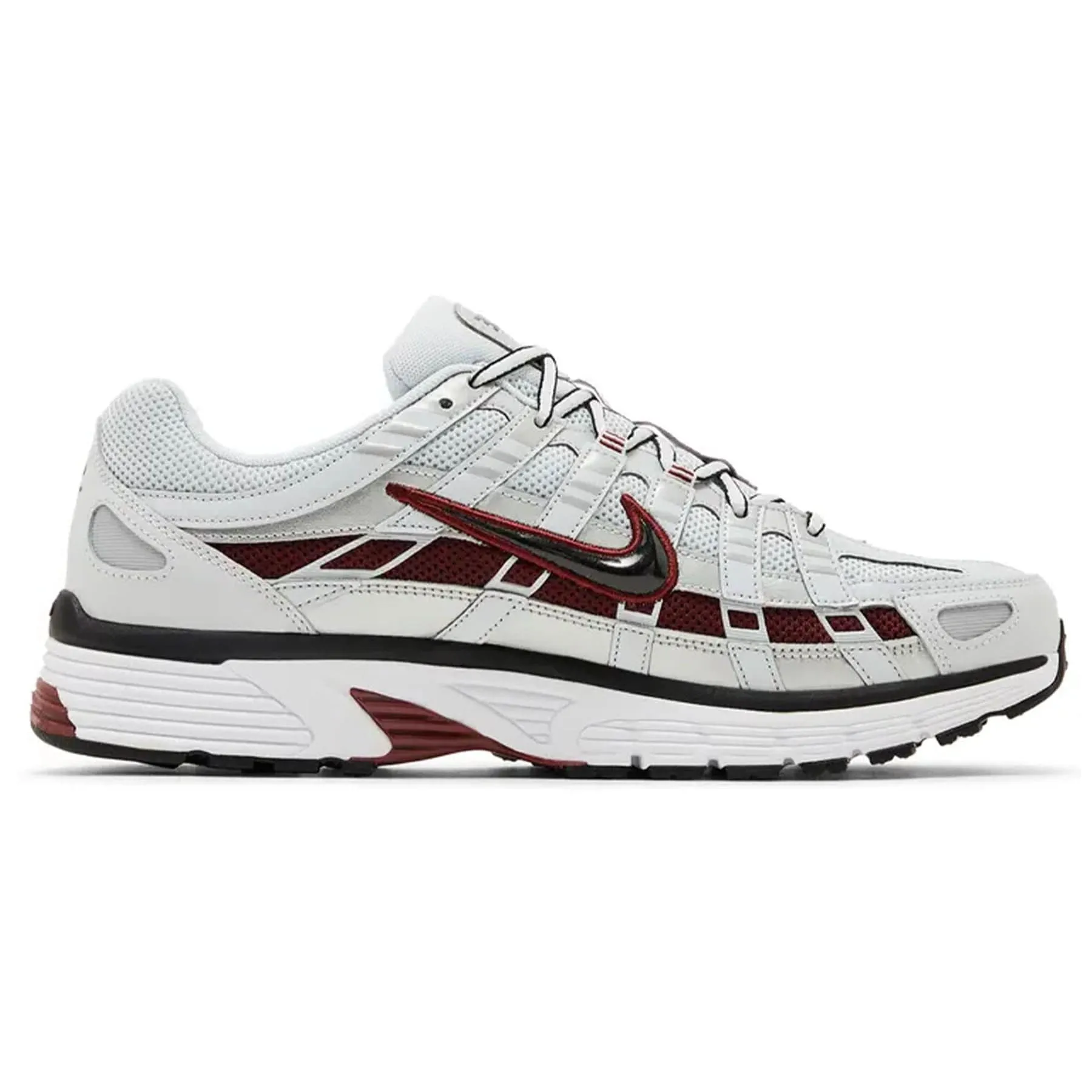 Nike P-6000 'Pure Platinum Team Red' P6000 edition