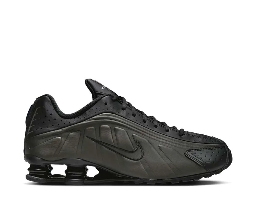 Nike Shox R4 "Black Crimson" nike shox classic shock-absorbing sneakers