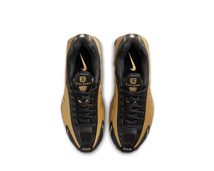Nike Shox R4 "Metallic Gold" Shox models