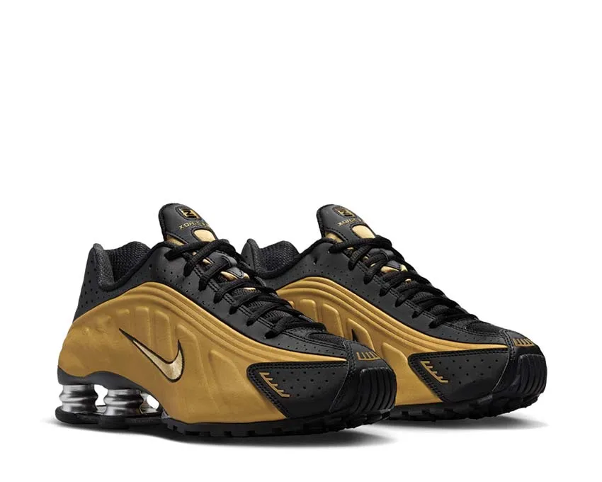 Nike Shox R4 "Metallic Gold" Shox models