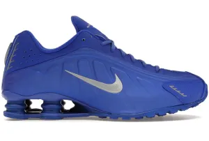 Nike Shox R4 Racer Blue Metallic Silver nike shox performance cushioning shoes