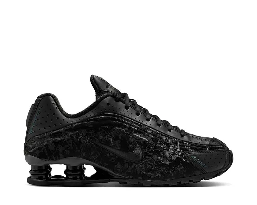Nike Shox R4 W "Black Floral" nike shox classic shock-absorbing sneakers