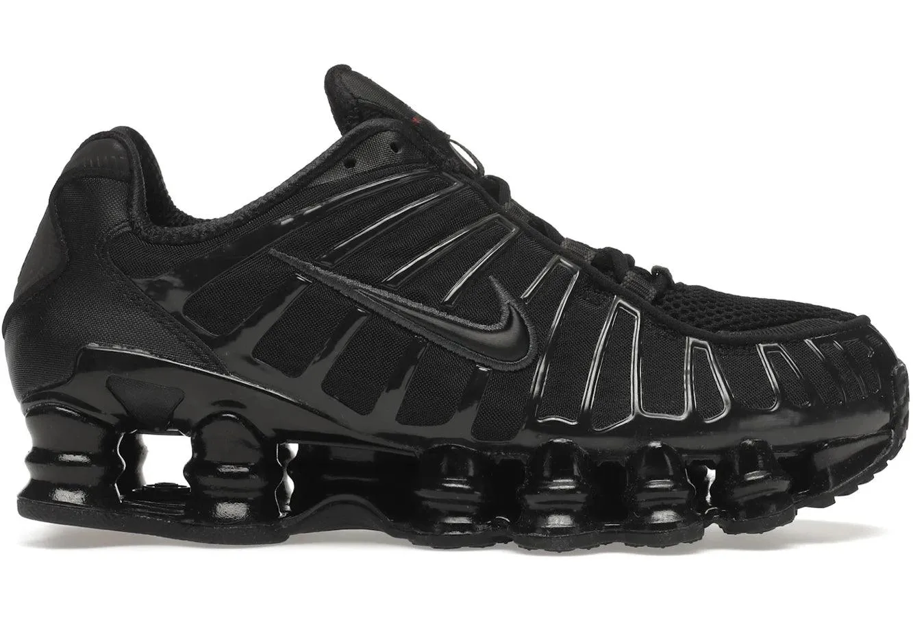 Nike Shox TL Black Max Orange nike shox performance cushioning shoes