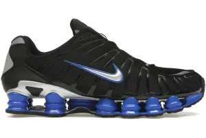 Nike Shox TL Black Racer Blue Metallic Silver nike shox performance cushioning shoes