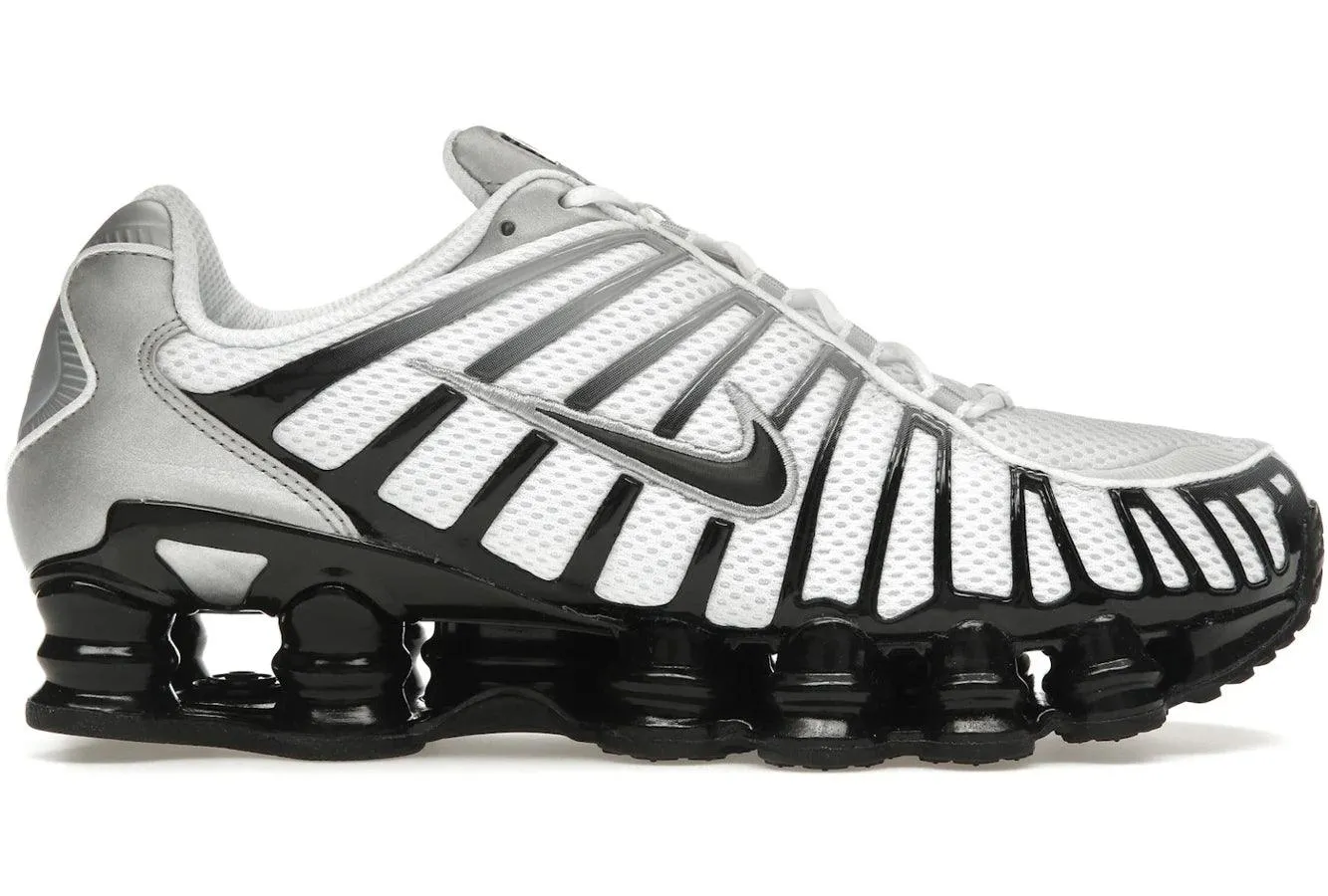 Nike Shox TL Metallic Silver Wolf Grey nike shox performance cushioning shoes
