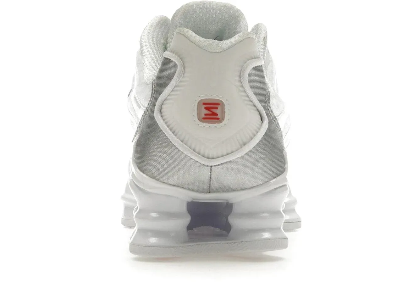 Nike Shox TL White Metallic Silver Max Orange Shox series