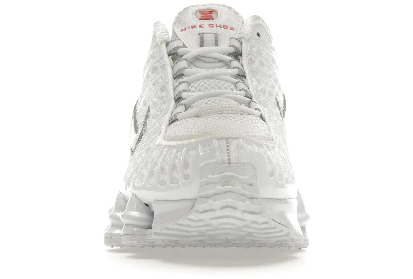 Nike Shox TL White Metallic Silver Max Orange Shox series