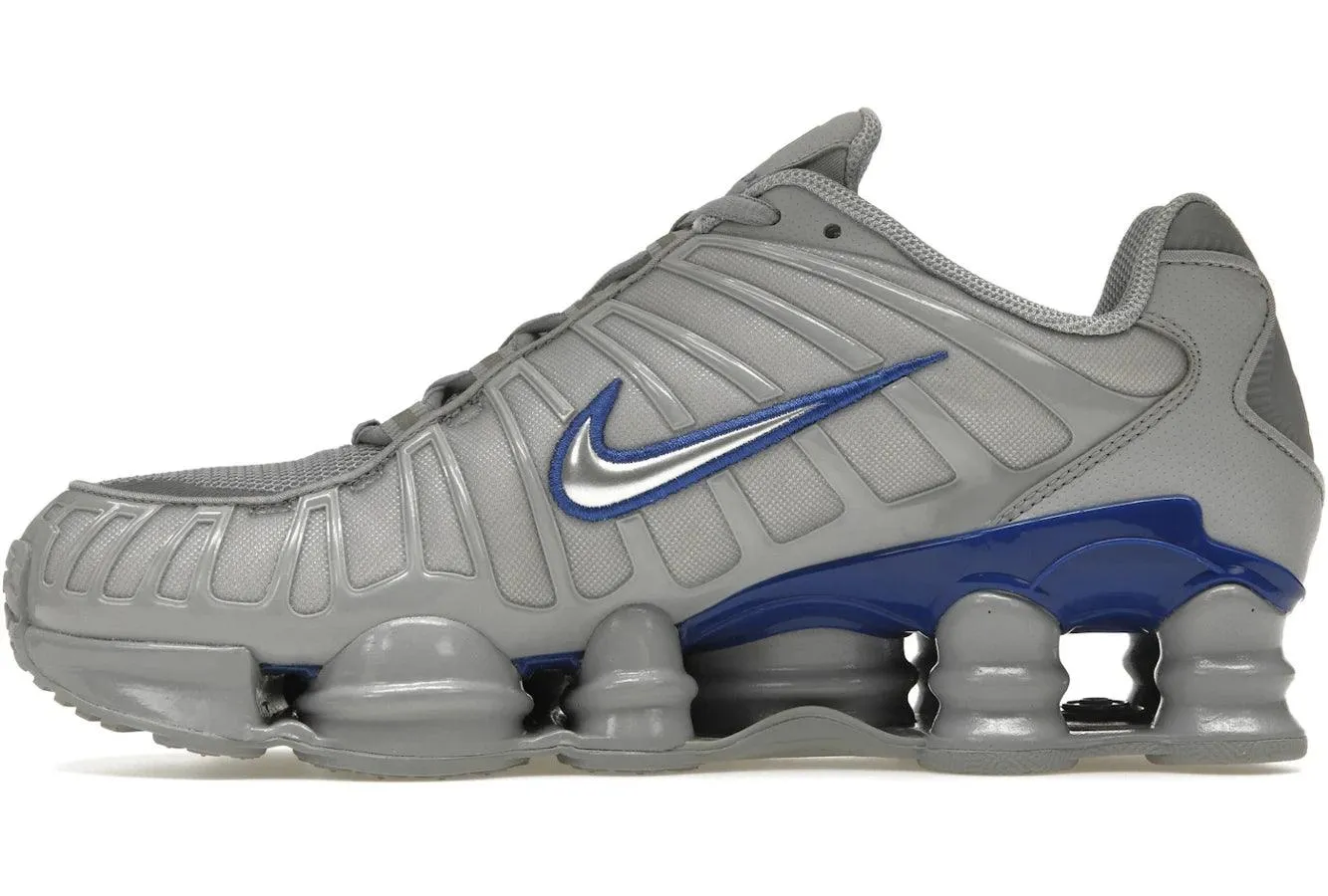 Nike Shox TL Wolf Gray Metallic Silver Blue Shox series