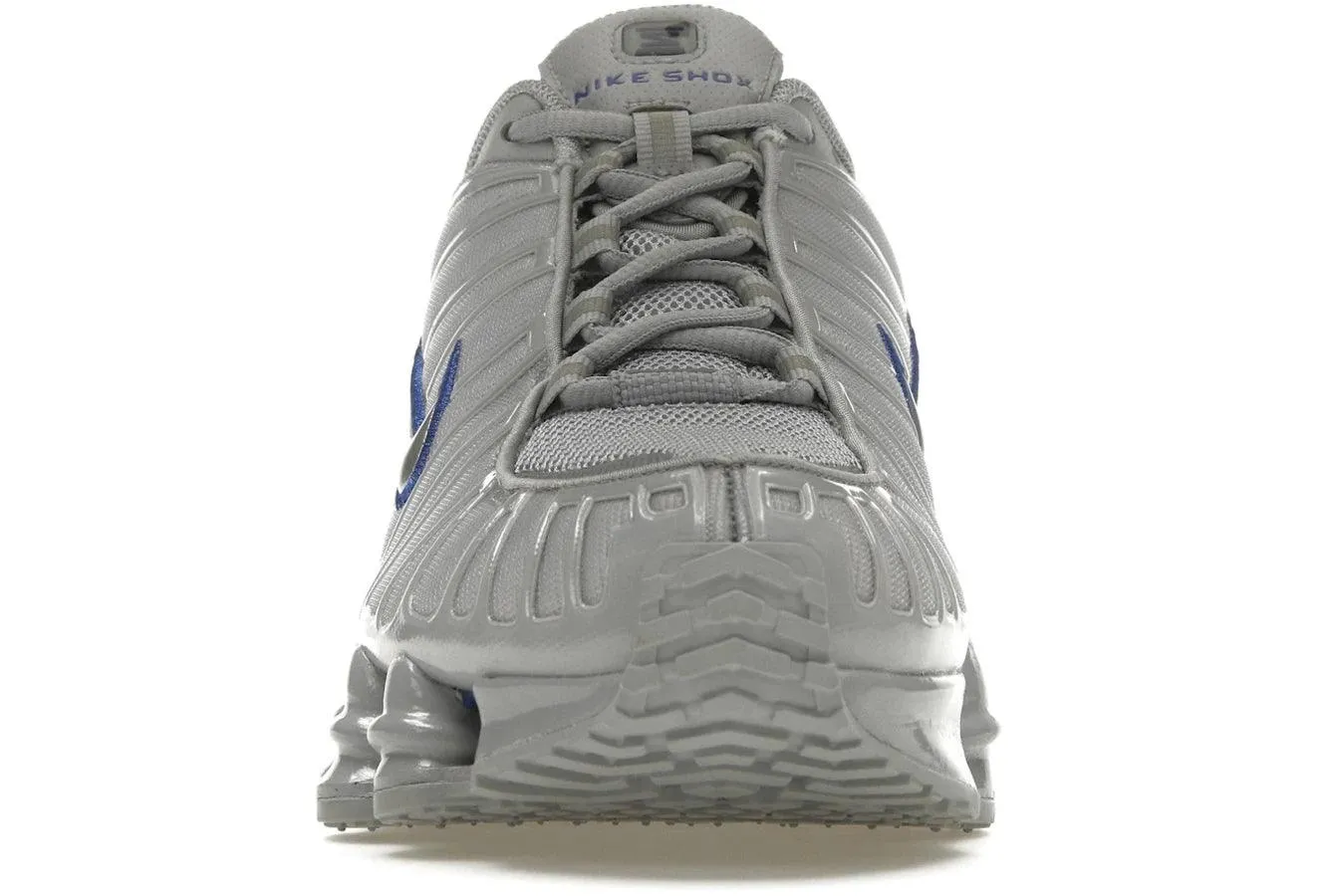 Nike Shox TL Wolf Gray Metallic Silver Blue Shox series