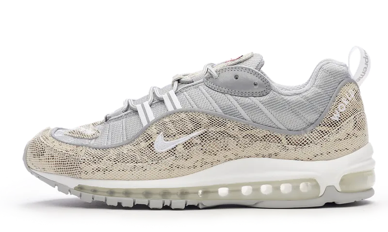 Nike Supreme x Air Max 98 'Snakeskin' nike air max versatile running and casual sneakers