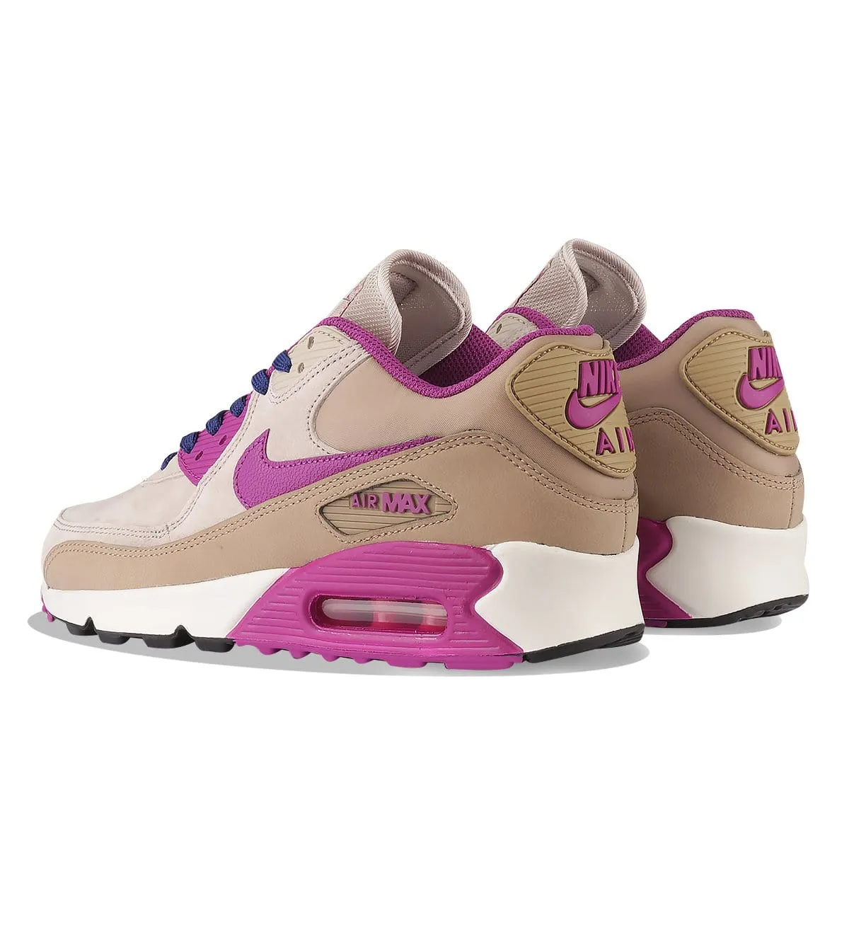 Nike WMNS Air Max 90 LTR Desert Cream - Purple Dusk Nike Air Max collection