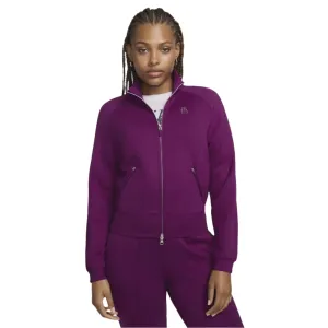 Nike Women's Court Heritage Logo Jacket - Sangria Clothing Nike Women