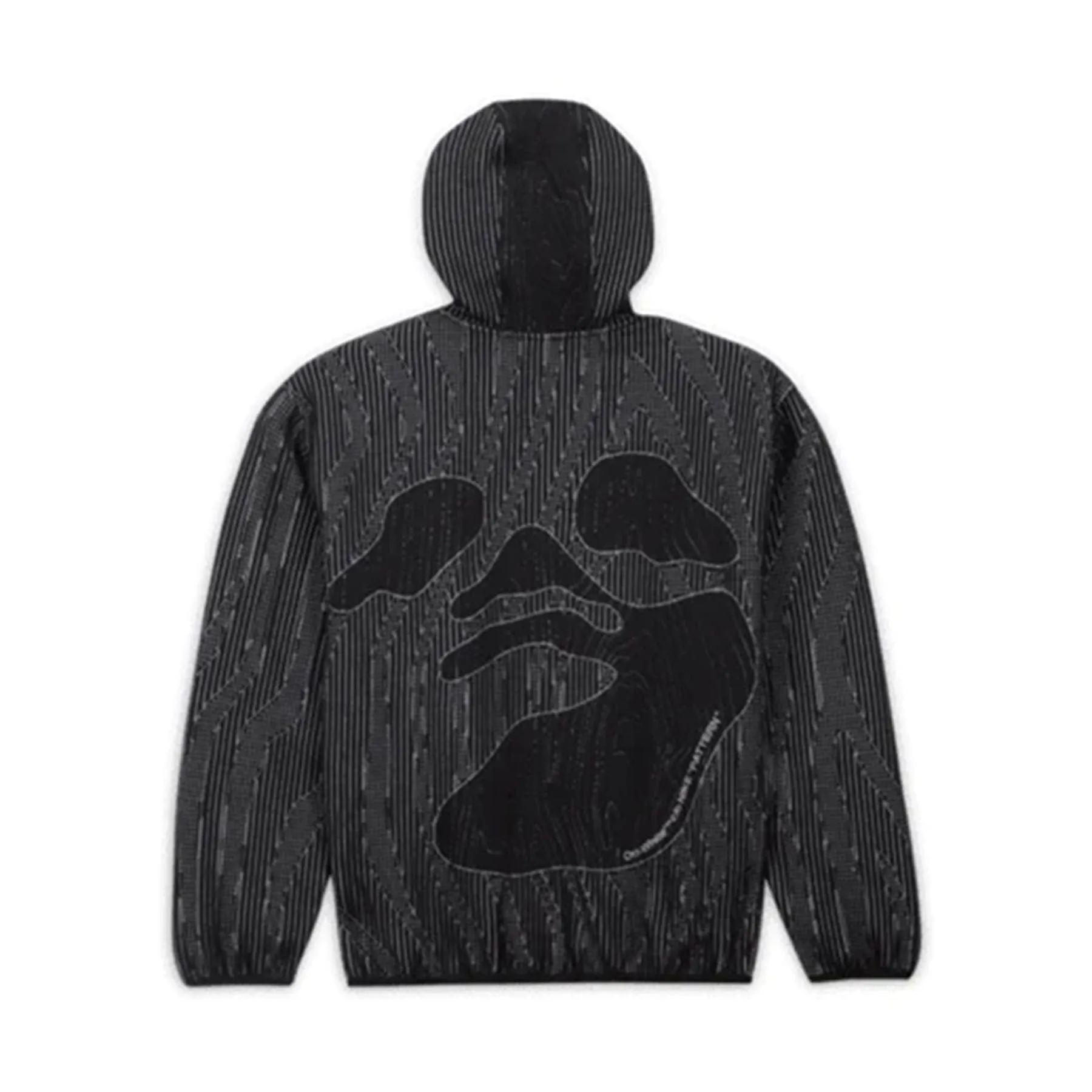 Nike x Off-White Engineered Hoodie 'Black' X Sacai series