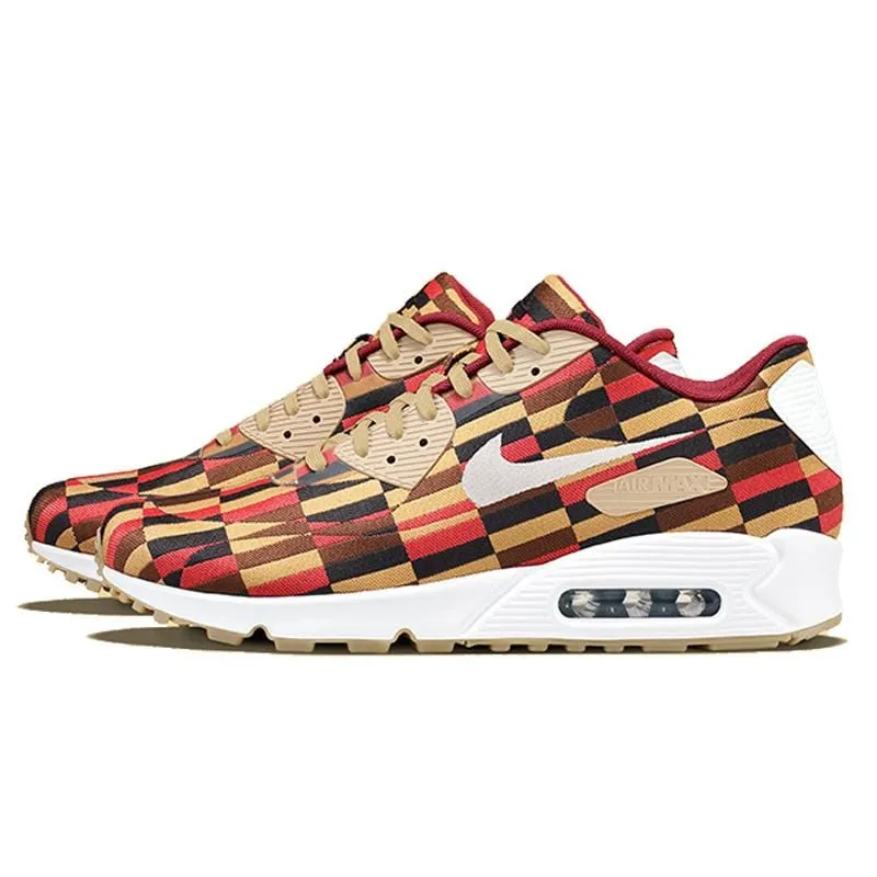 Nike x Roundel Air Max 90 'London Underground' nike air max 90 lightweight athletic sneakers