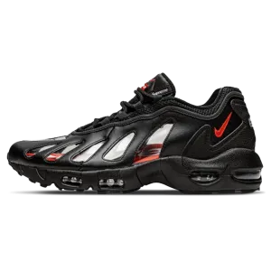 Nike x Supreme Air Max 96 'Black' Nike Air Max lifestyle sneakers with sport details