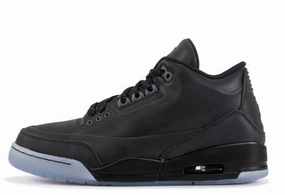 Nike Air Jordan 3 Retro 5Lab3 Black 631603-010 Air Jordan 3 leather mid sneakers