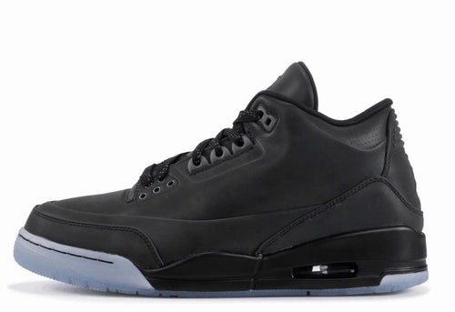 Nike Air Jordan 3 Retro 5Lab3 Black 631603-010 Air Jordan 3 leather mid sneakers