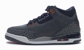 nike Air Jordan 3 Retro  'Fear Pack`(GS) Air Jordan 3 leather mid sneakers