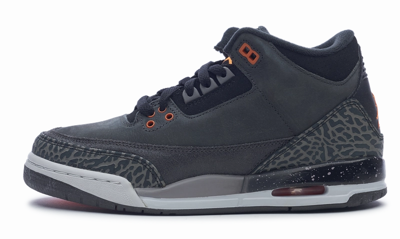 nike Air Jordan 3 Retro  'Fear Pack`(GS) Air Jordan 3 leather mid sneakers