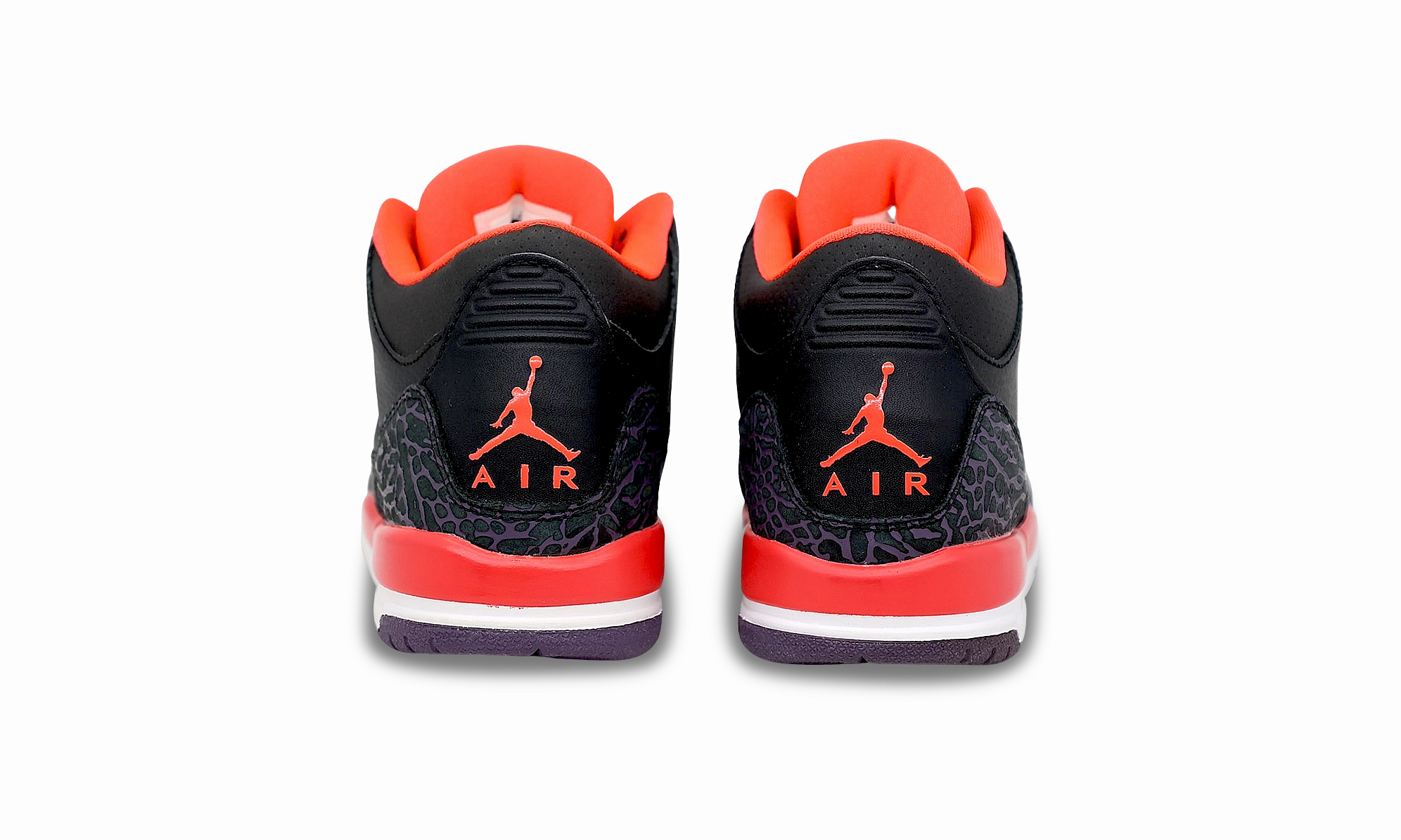 nike Air Jordan 3 Retro GS 'Crimson' Vintage profile sport sneakers