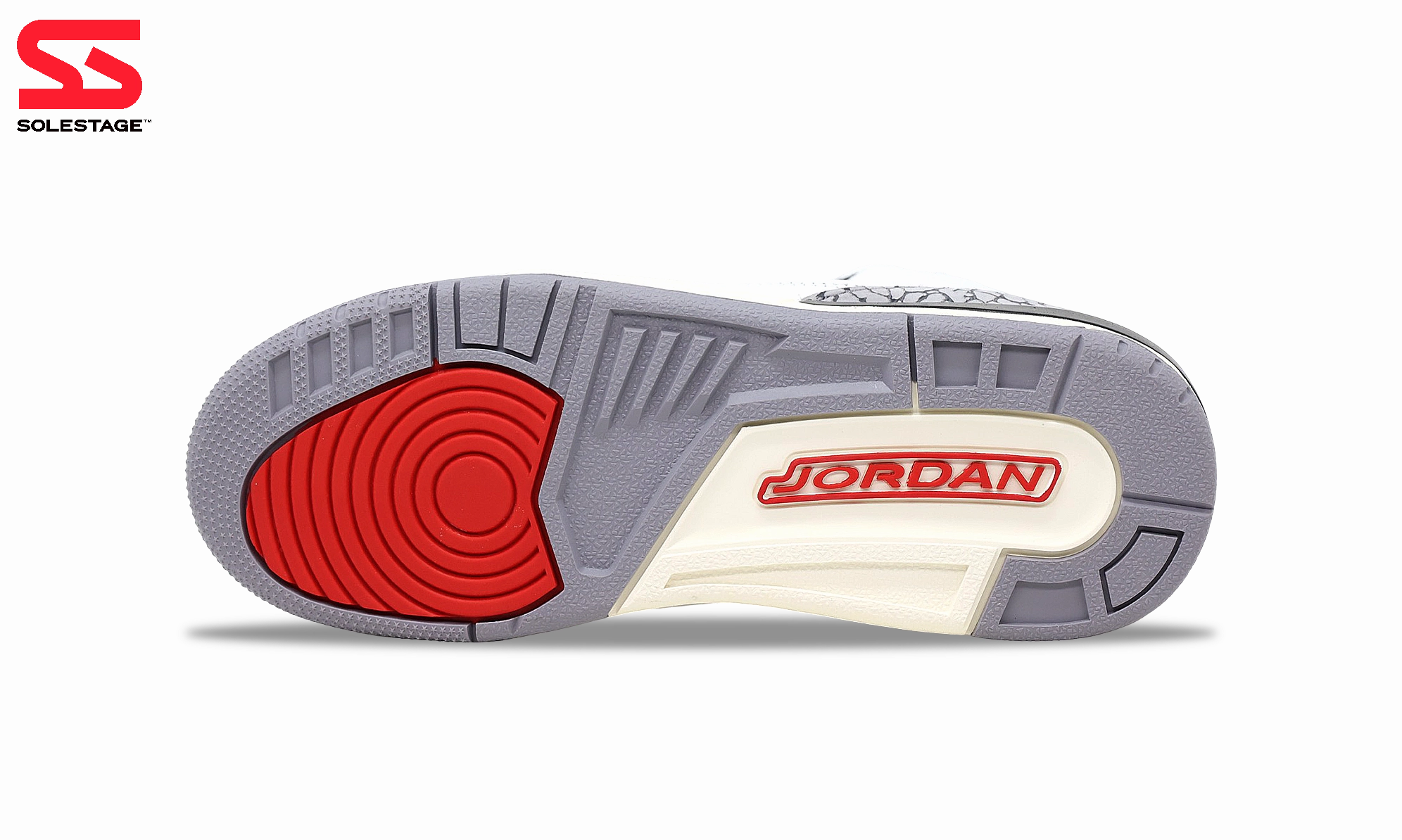 Nike Air Jordan 3 Retro White Cement Reimagined  DM0967-100 (GS) Vintage profile sport sneakers