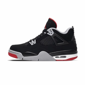 Nike Air Jordan 4 Bred (GS) Air Jordan 4 bold sneakers with athletic edge