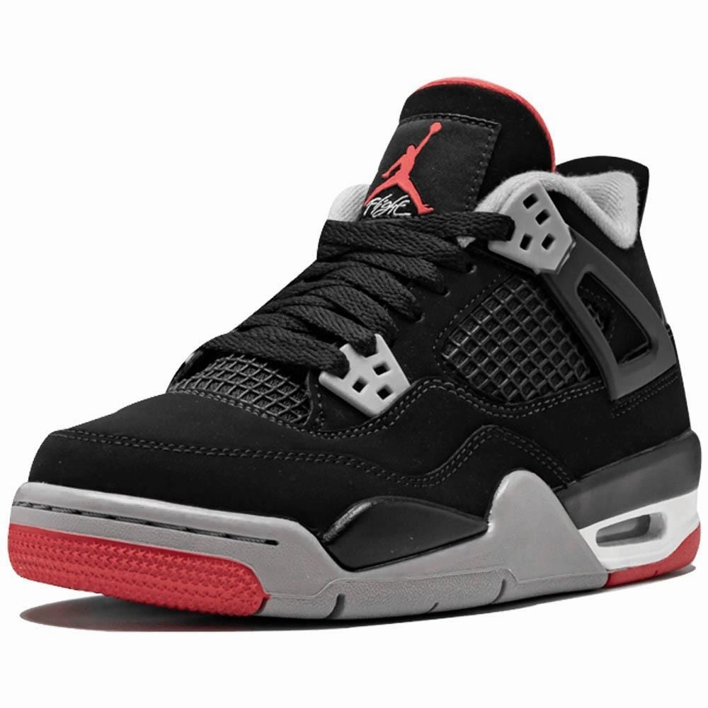Nike Air Jordan 4 Bred (GS) Air Jordan 4 retro basketball sneakers