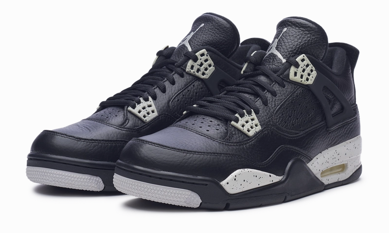 nike Air Jordan 4 Retro  'Oreo' 2015 Stitched midsole lifestyle shoes