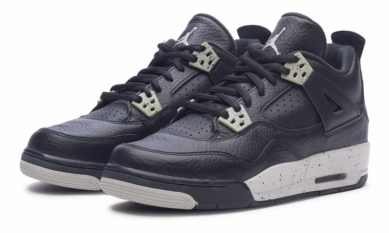 nike Air Jordan 4 Retro BG 'Oreo'GS) 2015 Stitched midsole lifestyle shoes