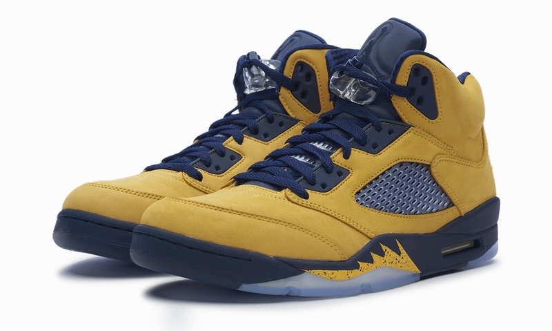 nike Air Jordan 5 Retro Michigan (2019) Legacy basketball edition shoes
