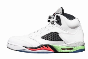 nike Air Jordan 5 Retro Poison Green Air Jordan 5 retro basketball shoes