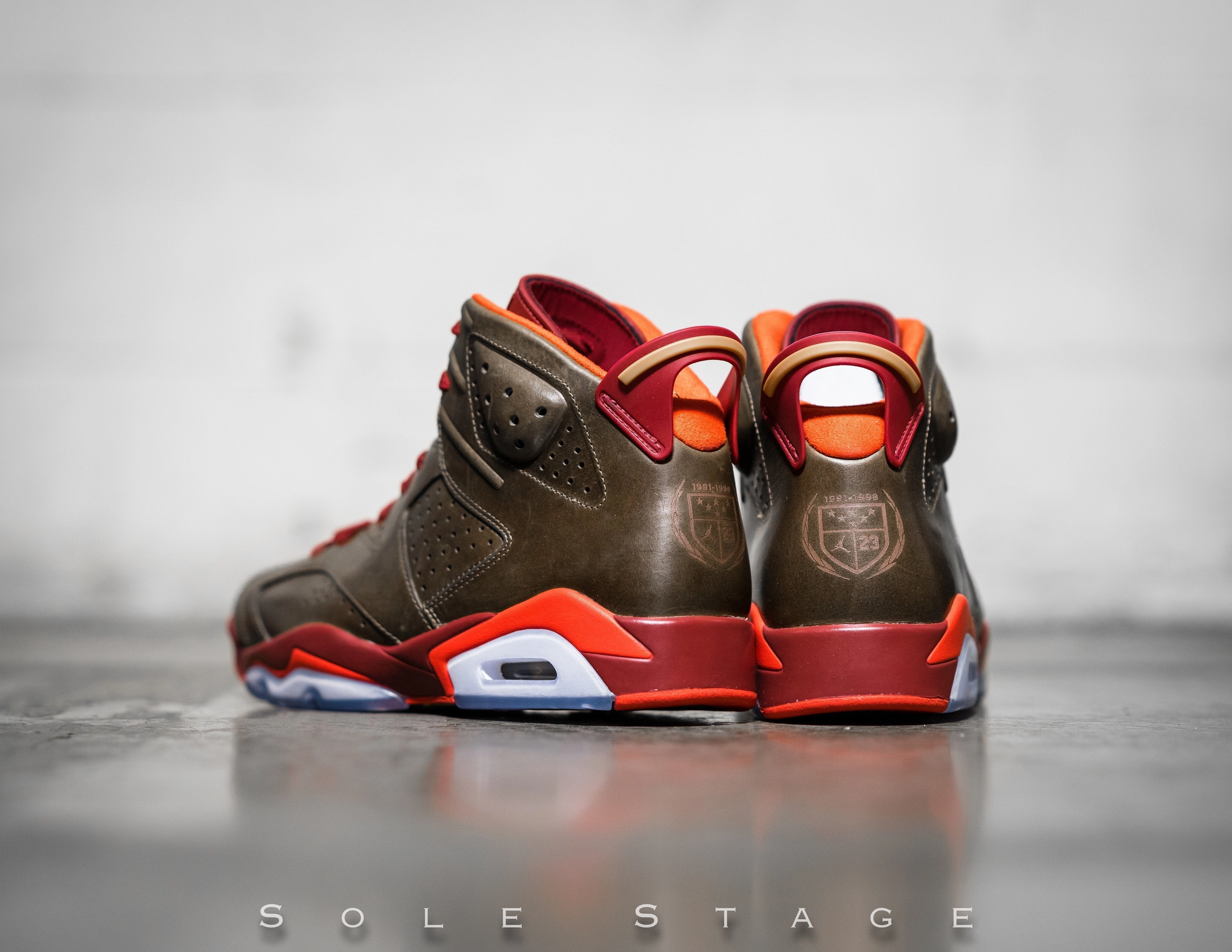 nike Air Jordan 6 Retro Cigar Original cut sneaker style