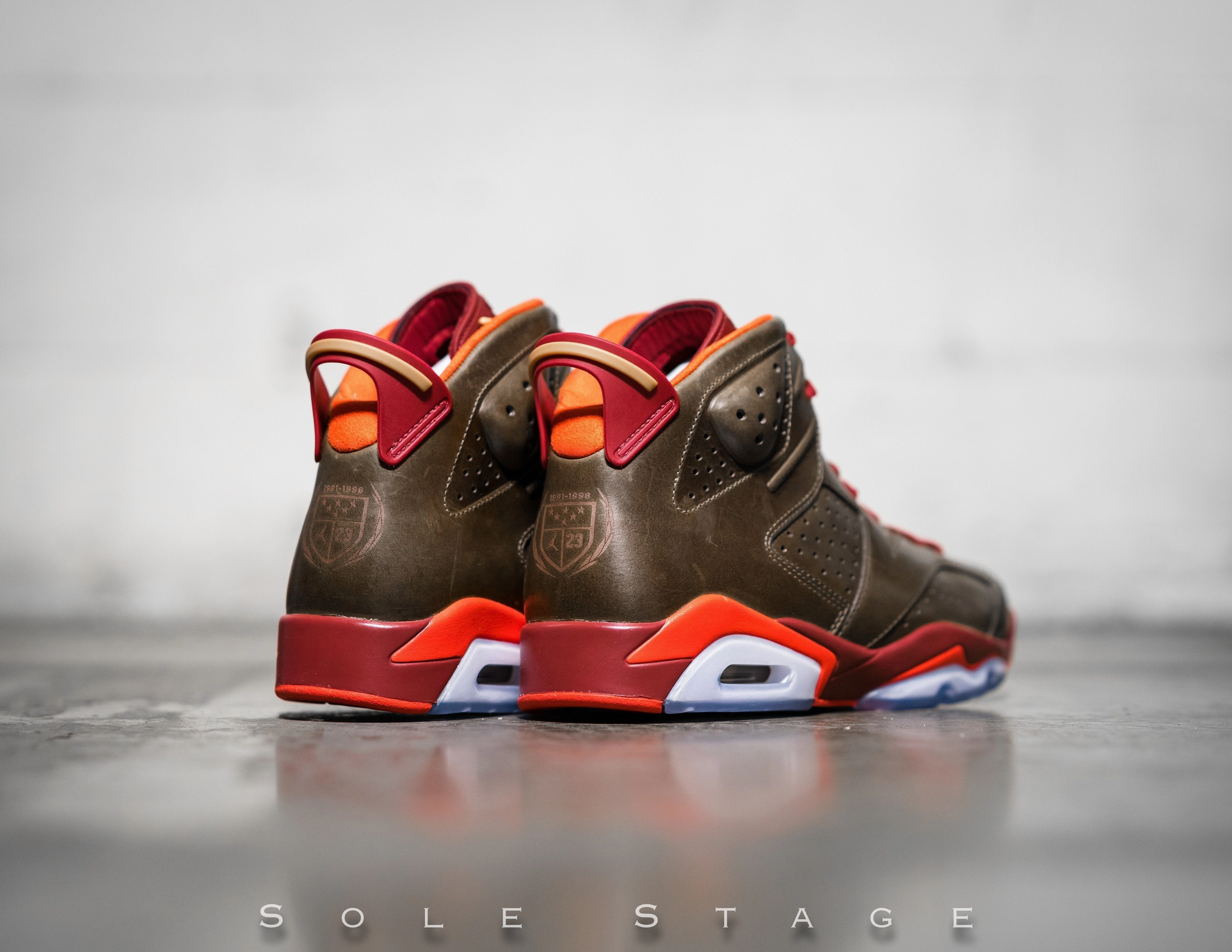 nike Air Jordan 6 Retro Cigar Original cut sneaker style