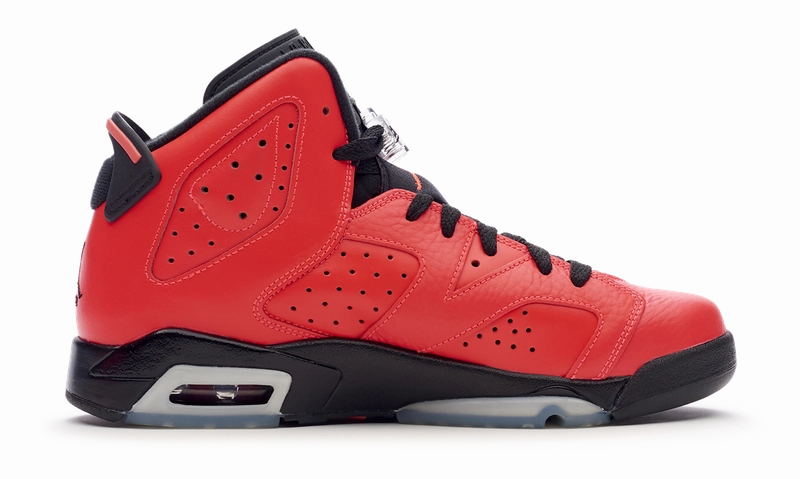 nike Air Jordan 6 Retro Infrared 23 (GS) Original cut sneaker style