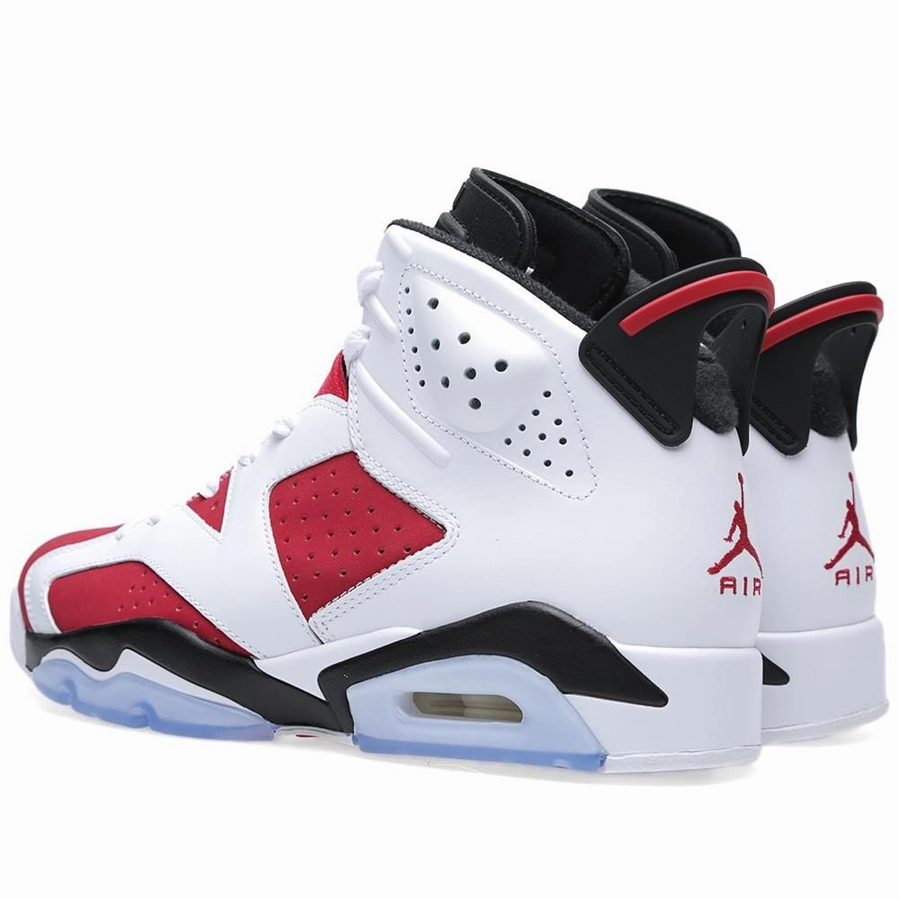 Nike Air Jordan VI Retro 'Carmine' Responsive game-time sneakers