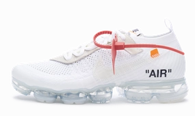 Nike Air VaporMax x OFF-WHITE Part 2 (AA3831-100) Men's Size 9-12 nike air vapormax innovative lightweight running shoes