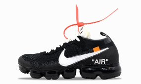 Nike Air VaporMax x OFF-WHITE The Ten Black 2017 (AA3831-001) Men's Size 5-10 nike air vapormax innovative lightweight running shoes