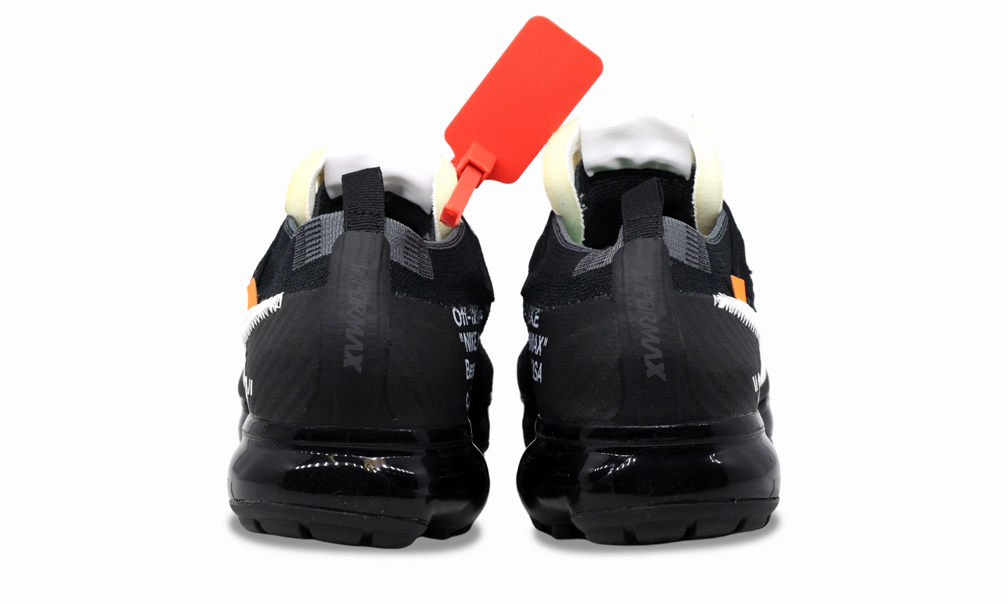 Nike Air VaporMax x OFF-WHITE The Ten Black 2017 (AA3831-001) Men's Size 5-10 Vapormax shoes