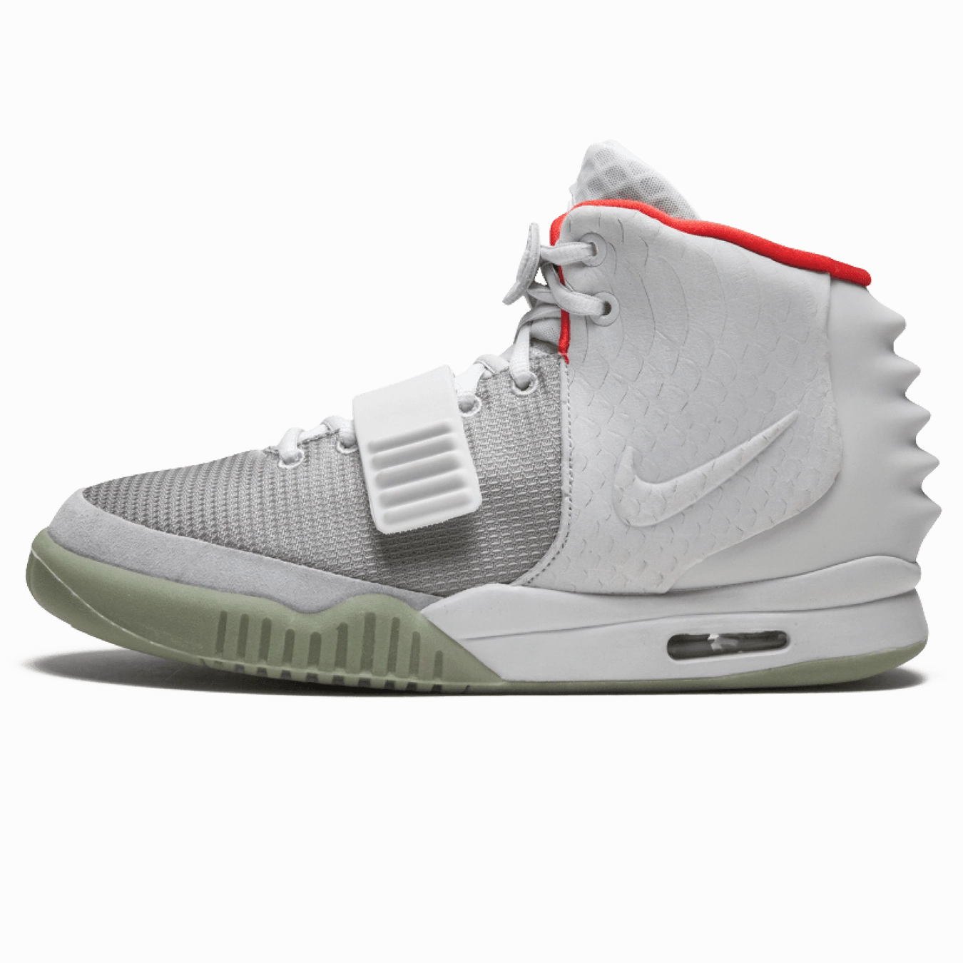 Nike Air Yeezy 2 NRG 'Pure Platinum' Yeezy bold fashion sneakers with futuristic edge