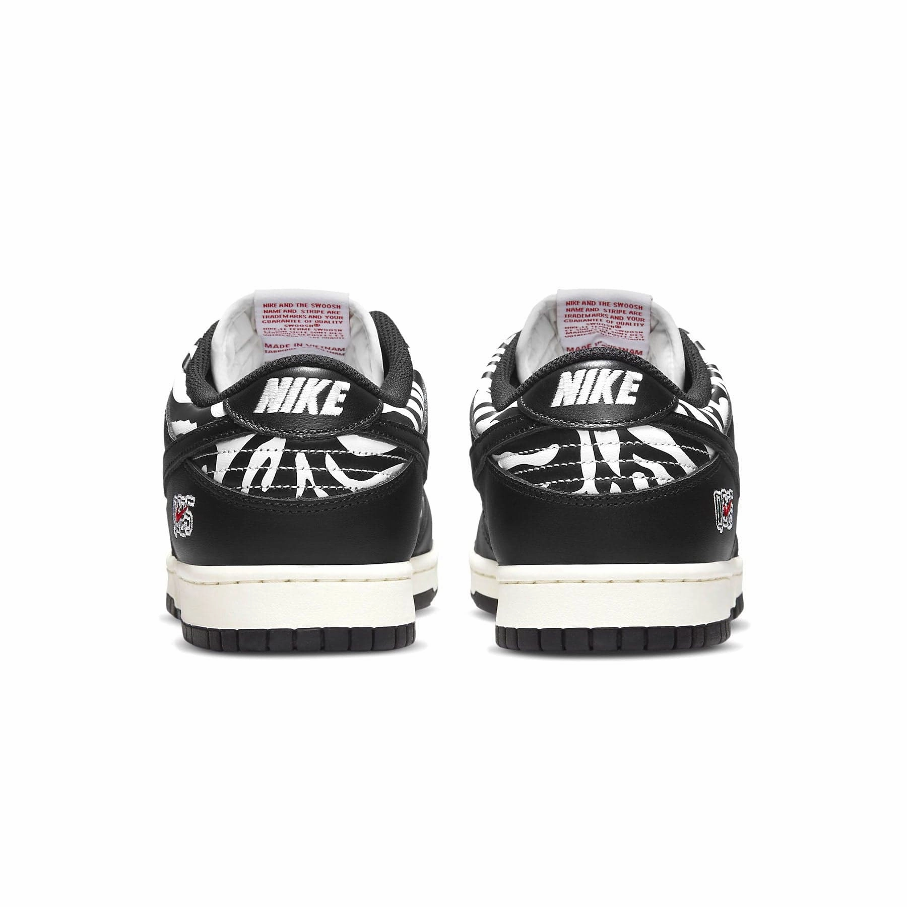 Nike Dunk Low SB x Quartersnacks 'Little Debbie's Zebra Cakes' Nike SB skateboarding shoes