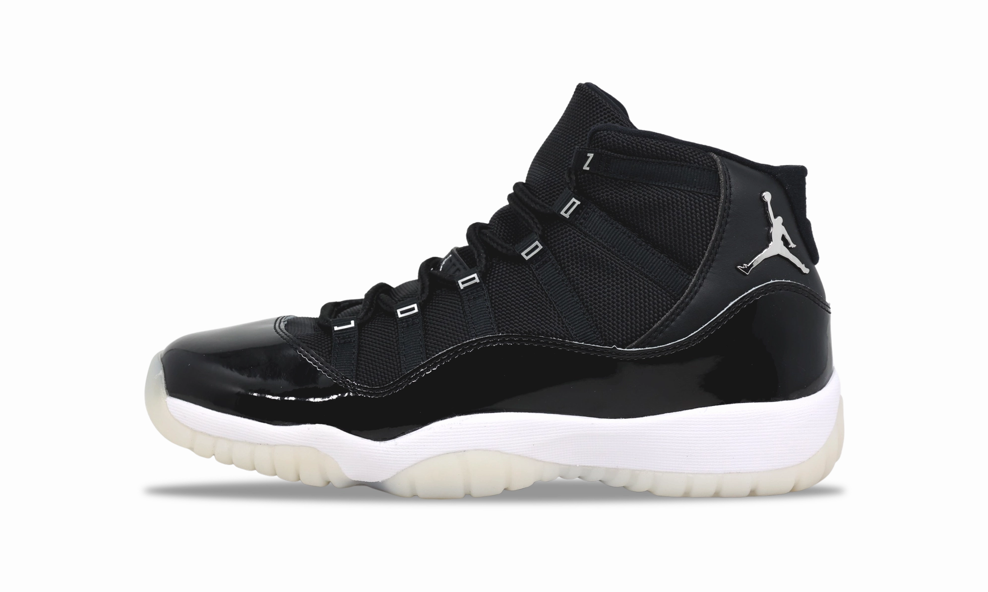 Nike Jordan 11 Retro Jubilee 25th Anniversary GS (378038-011) GS Size 3Y-7Y Air Jordan 11 classic court shoes