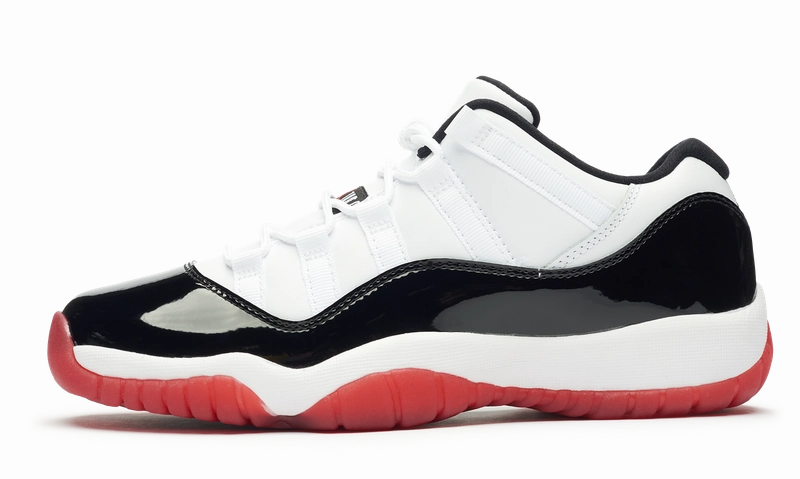 Nike Jordan 11 Retro Low Concord Bred GS (528896-160) Youth Size 4Y-7Y Air Jordan 11 classic court shoes