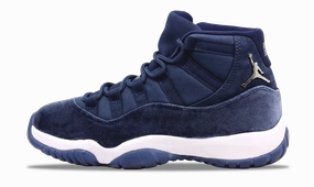 nike Jordan 11 Retro Midnight Navy 2022 (W) (AR0715-441) Women's Size 5-8 Air Jordan 11 classic court shoes
